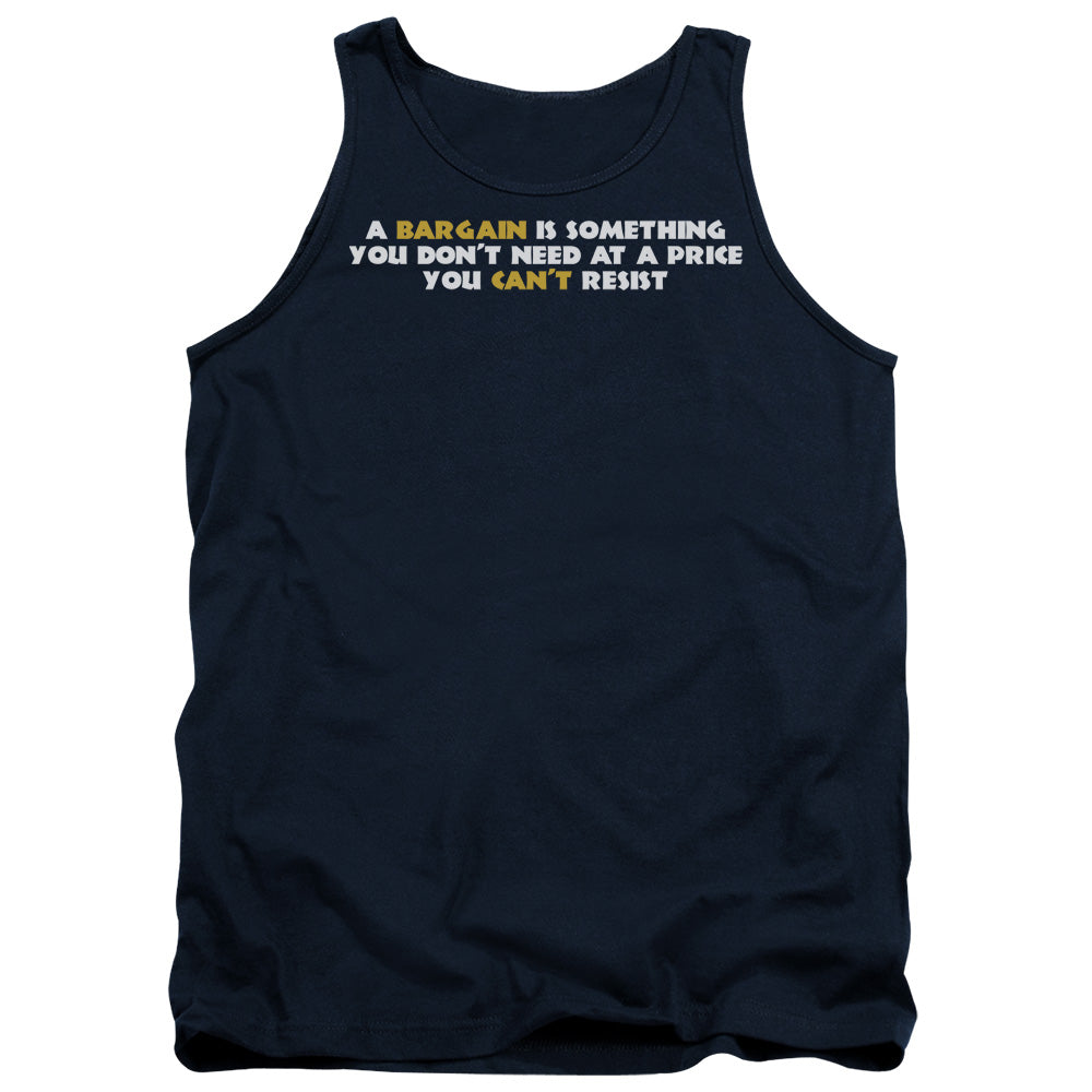 A Bargain Mens Tank Top Shirt Navy Hoodie, Sweatshirt | CiraTrend.com (Image 2)