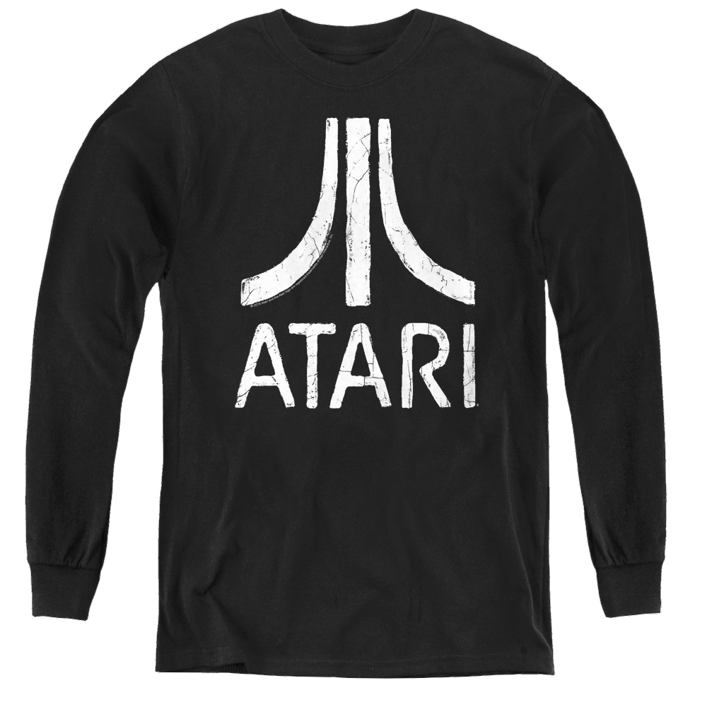 Atari Rough Logo - Youth Long Sleeve T-Shirt Hoodie, Sweatshirt | CiraTrend.com