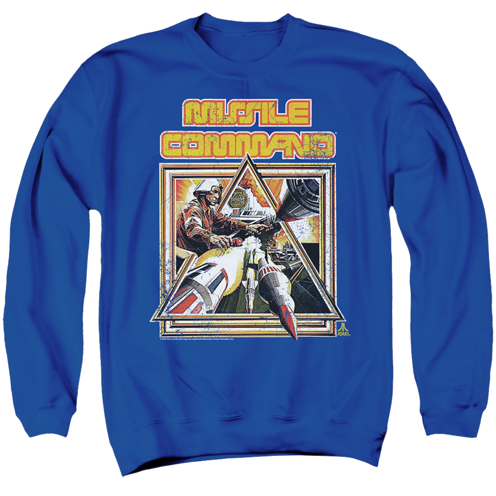 Atari Missle Commander - Men's Crewneck Sweatshirt T-Shirts, Hoodie | CiraTrend.com