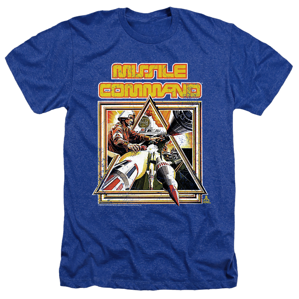 Atari Missle Commander - Men's Heather T-Shirt Hoodie, Sweatshirt | CiraTrend.com
