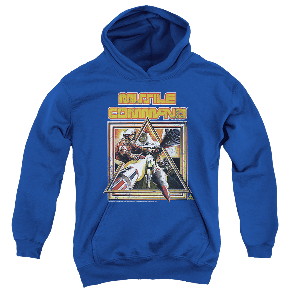 Atari Missle Commander Youth Pull-Over Hoodie T-Shirts, Sweatshirt | CiraTrend.com