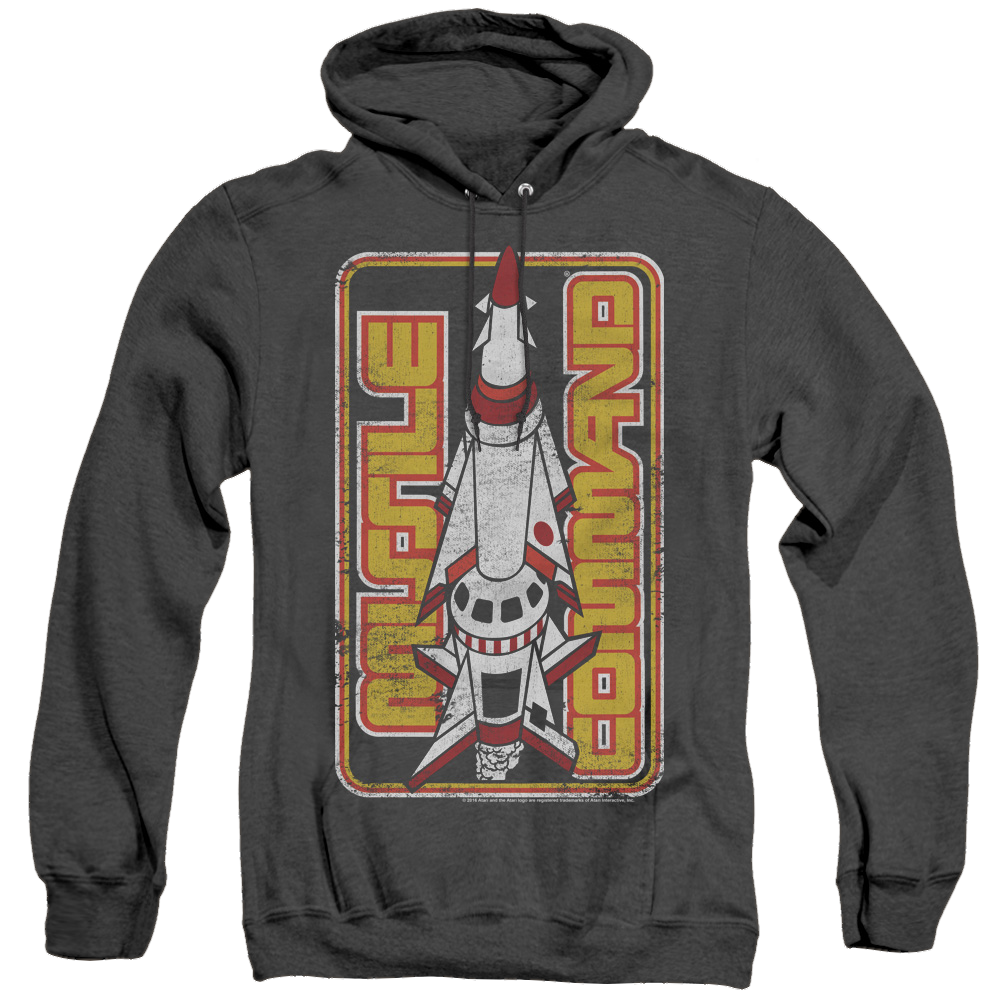 Atari Missile - Heather Pullover Hoodie T-Shirts, Sweatshirt | CiraTrend.com