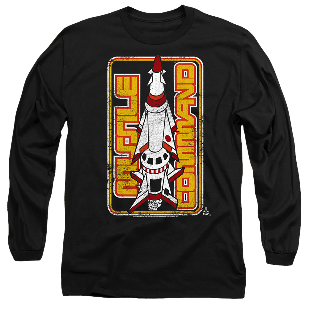 Atari Missile - Men's Long Sleeve T-Shirt Hoodie, Sweatshirt | CiraTrend.com