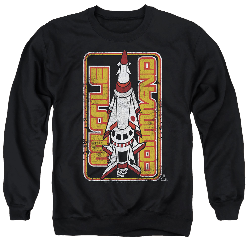 Atari Missile - Men's Crewneck Sweatshirt T-Shirts, Hoodie | CiraTrend.com