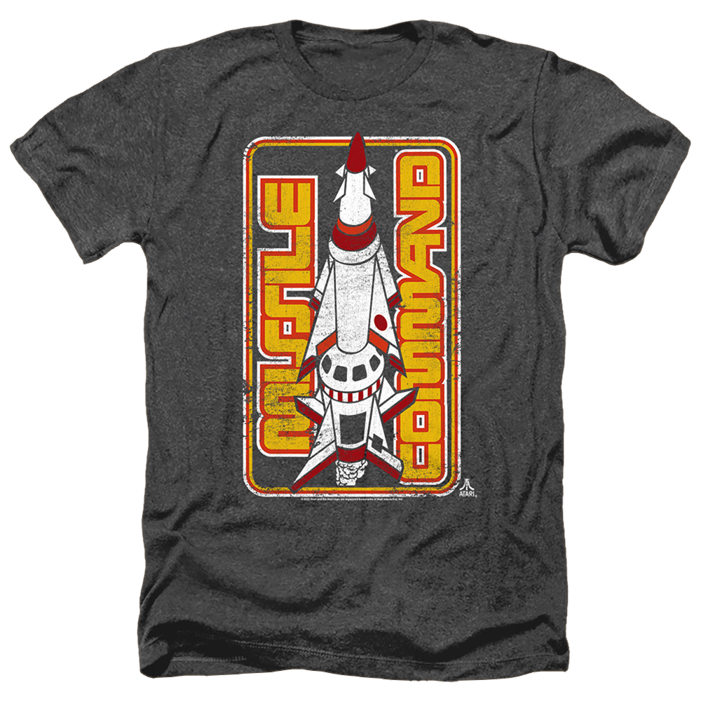 Atari Missile - Men's Heather T-Shirt Hoodie, Sweatshirt | CiraTrend.com