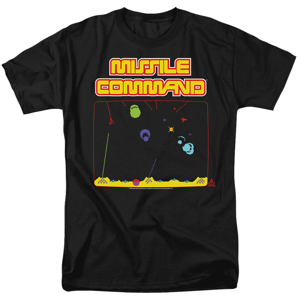 Atari Missle Screen - Men's Regular Fit T-Shirt Hoodie, Sweatshirt | CiraTrend.com