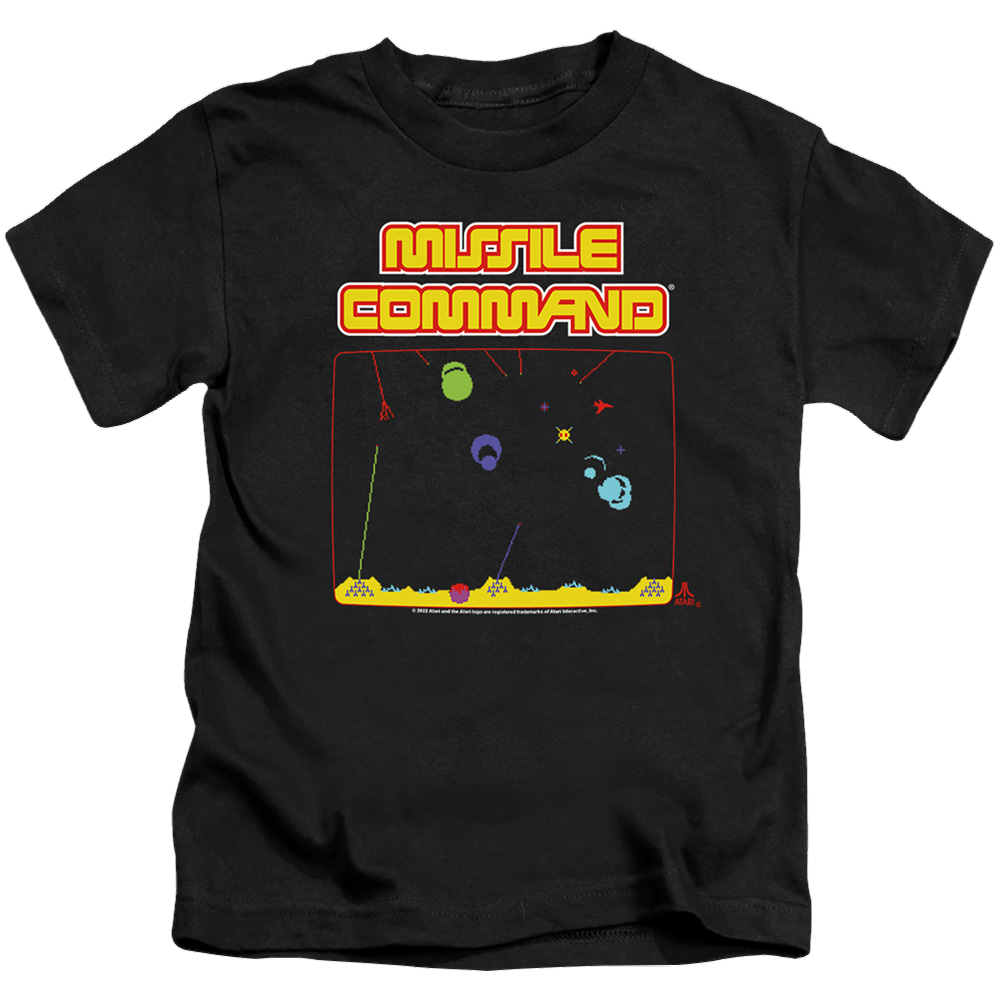 Atari Missle Screen - Kid's T-Shirt (Ages 4-7) Hoodie, Sweatshirt | CiraTrend.com