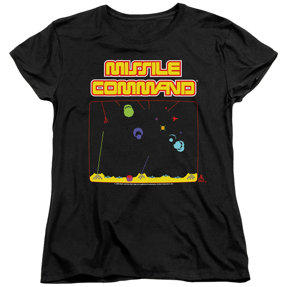 Atari Missle Screen - Women's T-Shirt Hoodie, Sweatshirt | CiraTrend.com