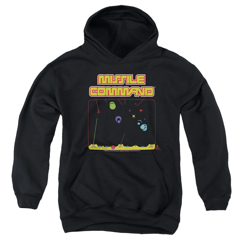Atari Missle Screen Youth Pull-Over Hoodie T-Shirts, Sweatshirt | CiraTrend.com