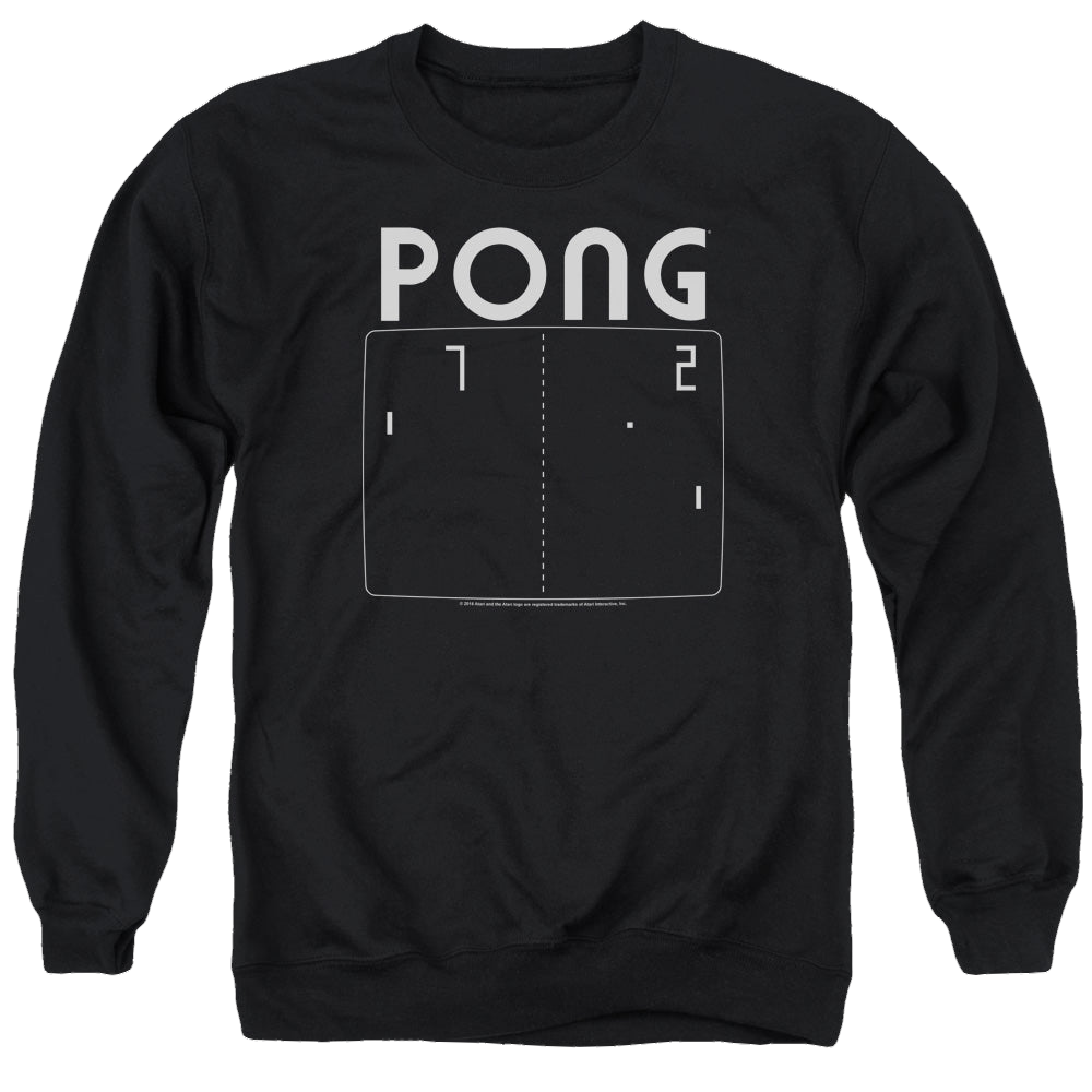Atari Pong Screen - Men's Crewneck Sweatshirt T-Shirts, Hoodie | CiraTrend.com