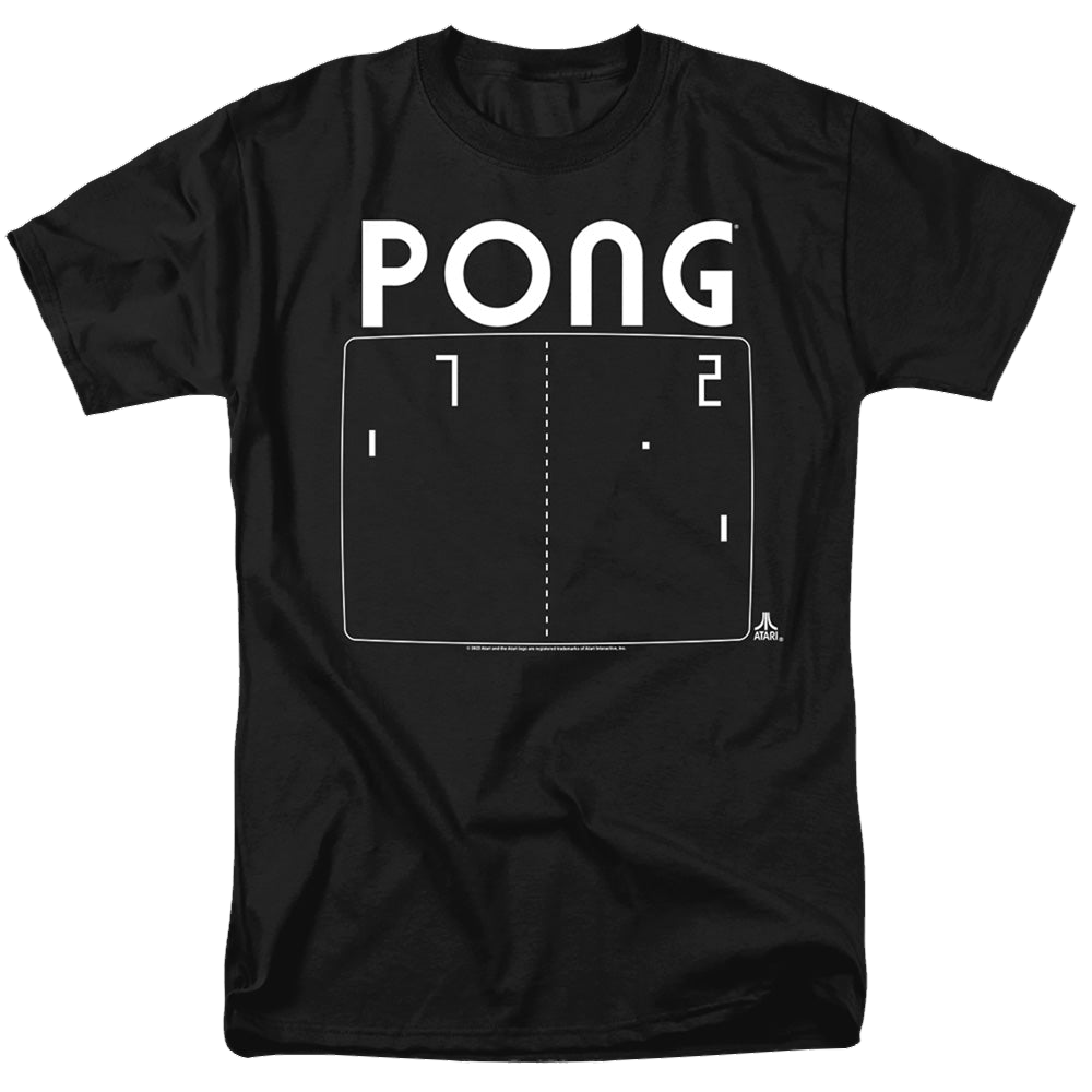 Atari Pong Screen - Men's Regular Fit T-Shirt Hoodie, Sweatshirt | CiraTrend.com