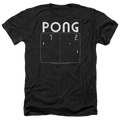 Atari Pong Screen - Men's Heather T-Shirt Hoodie, Sweatshirt | CiraTrend.com