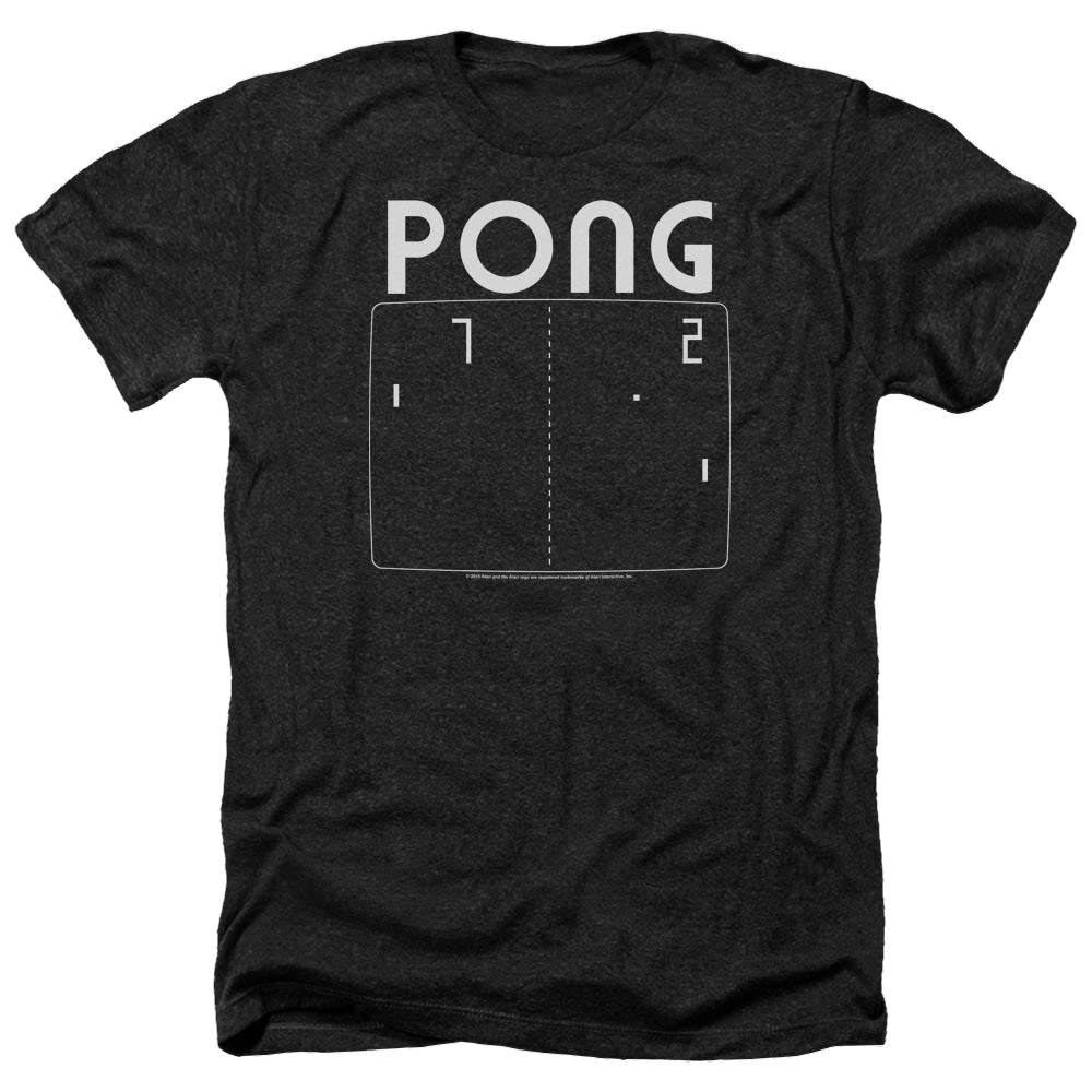 Atari Pong Screen - Men's Heather T-Shirt Hoodie, Sweatshirt | CiraTrend.com