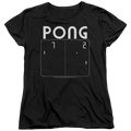 Atari Pong Screen - Women's T-Shirt Hoodie, Sweatshirt | CiraTrend.com