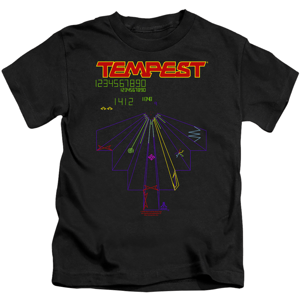 Atari Tempest Screen - Kid's T-Shirt (Ages 4-7) Hoodie, Sweatshirt | CiraTrend.com
