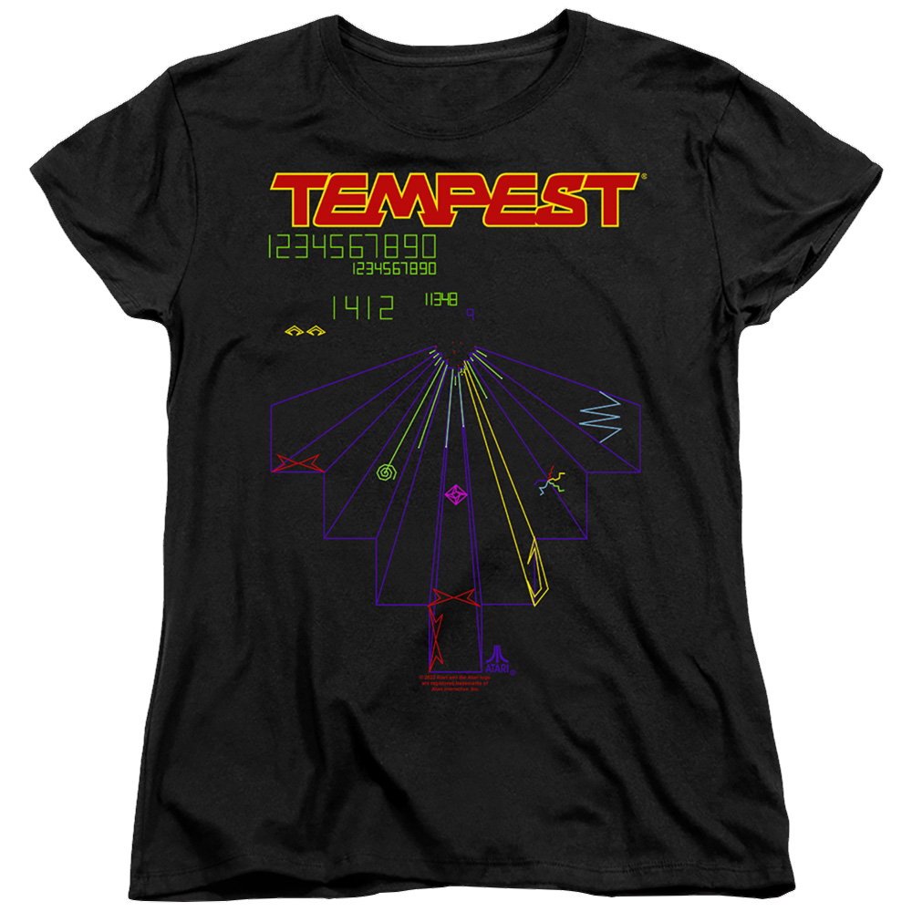 Atari Tempest Screen - Women's T-Shirt Hoodie, Sweatshirt | CiraTrend.com