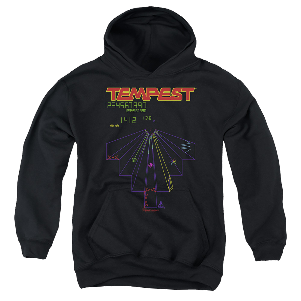 Atari Tempest Screen Youth Pull-Over Hoodie T-Shirts, Sweatshirt | CiraTrend.com