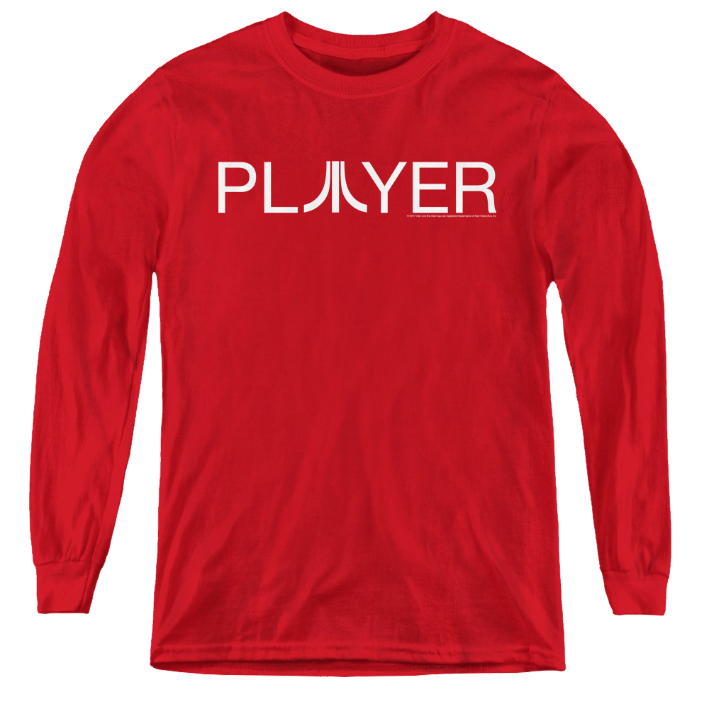 Atari Player - Youth Long Sleeve T-Shirt Hoodie, Sweatshirt | CiraTrend.com