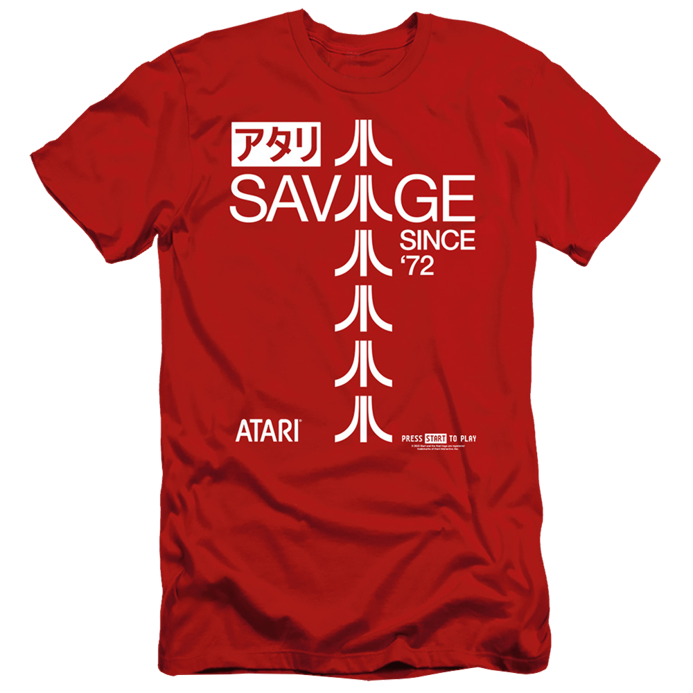 Atari Savage 72 - Men's Slim Fit T-Shirt Hoodie, Sweatshirt | CiraTrend.com