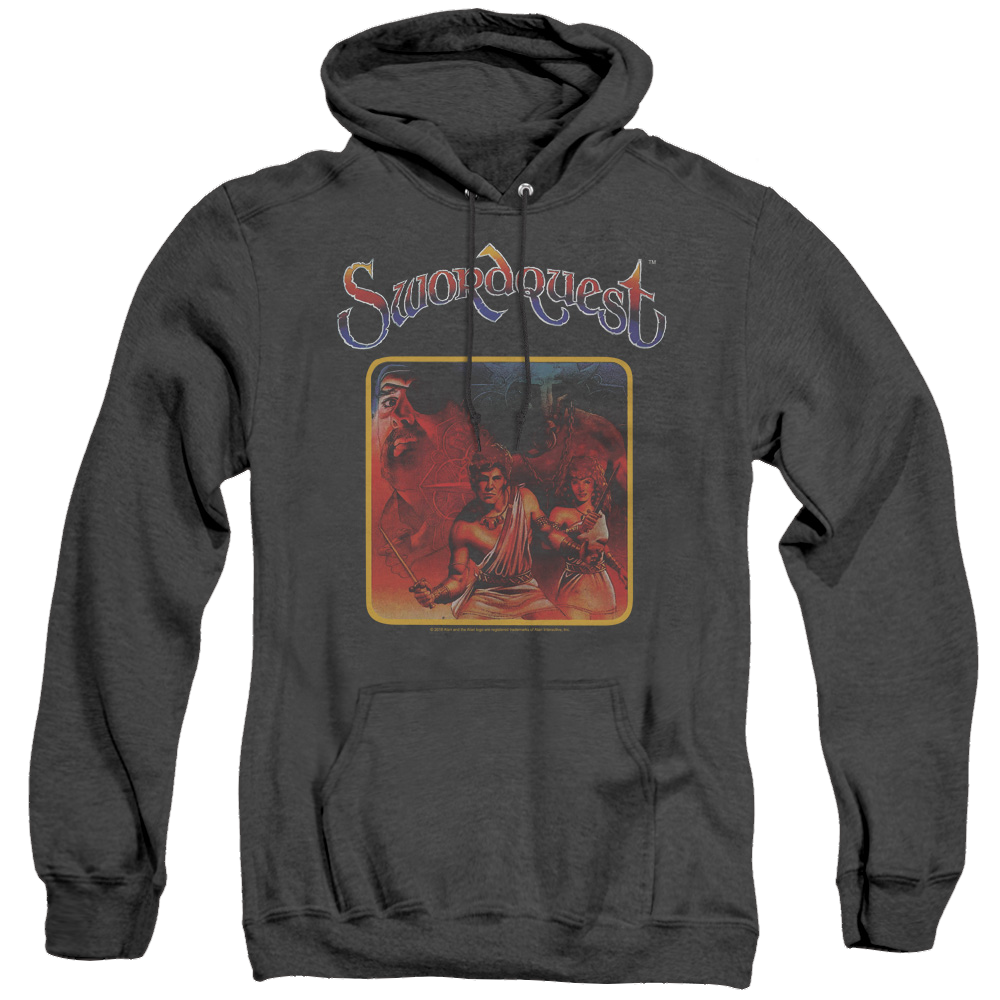 Atari Swordquest - Heather Pullover Hoodie T-Shirts, Sweatshirt | CiraTrend.com