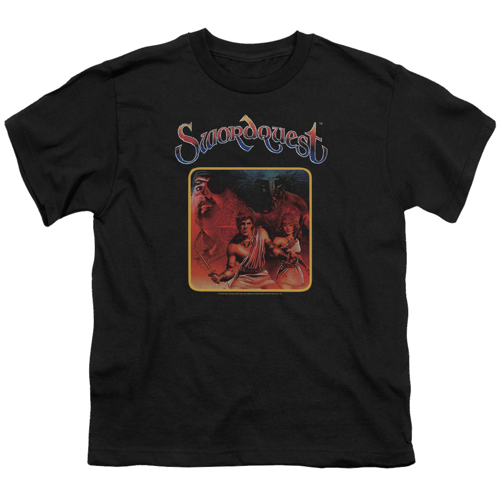 Atari Swordquest - Youth T-Shirt (Ages 8-12) Hoodie, Sweatshirt | CiraTrend.com