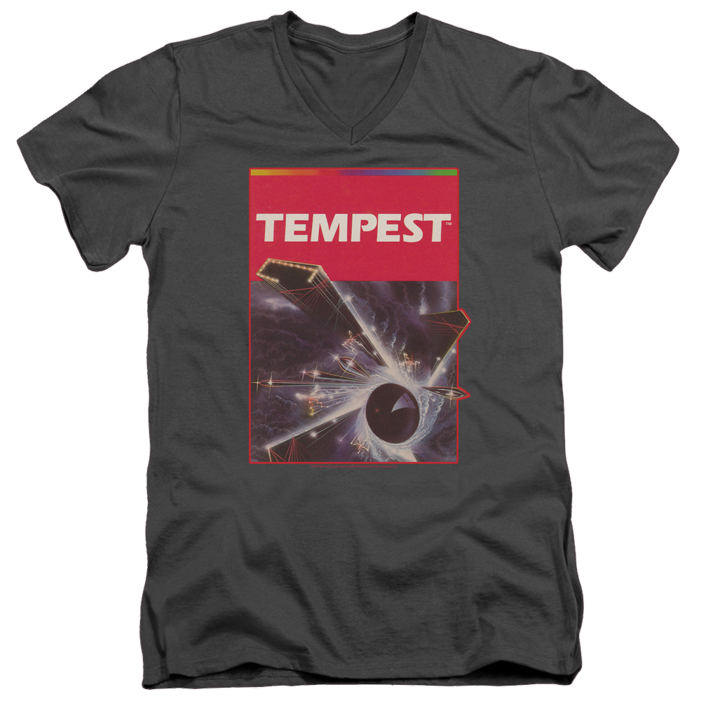 Atari Tempest Box Art - Men's V-Neck T-Shirt Hoodie, Sweatshirt | CiraTrend.com