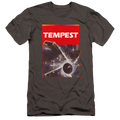 Atari Tempest Box Art - Men's Premium Slim Fit T-Shirt Hoodie, Sweatshirt | CiraTrend.com