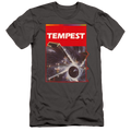 Atari Tempest Box Art - Men's Slim Fit T-Shirt Hoodie, Sweatshirt | CiraTrend.com