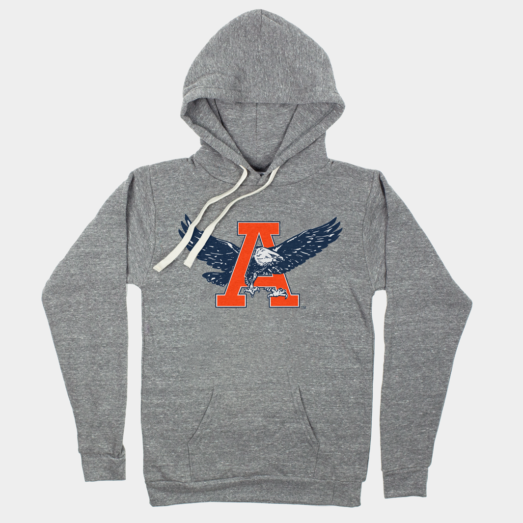 1970s Auburn University Eagle Hoodie Style001