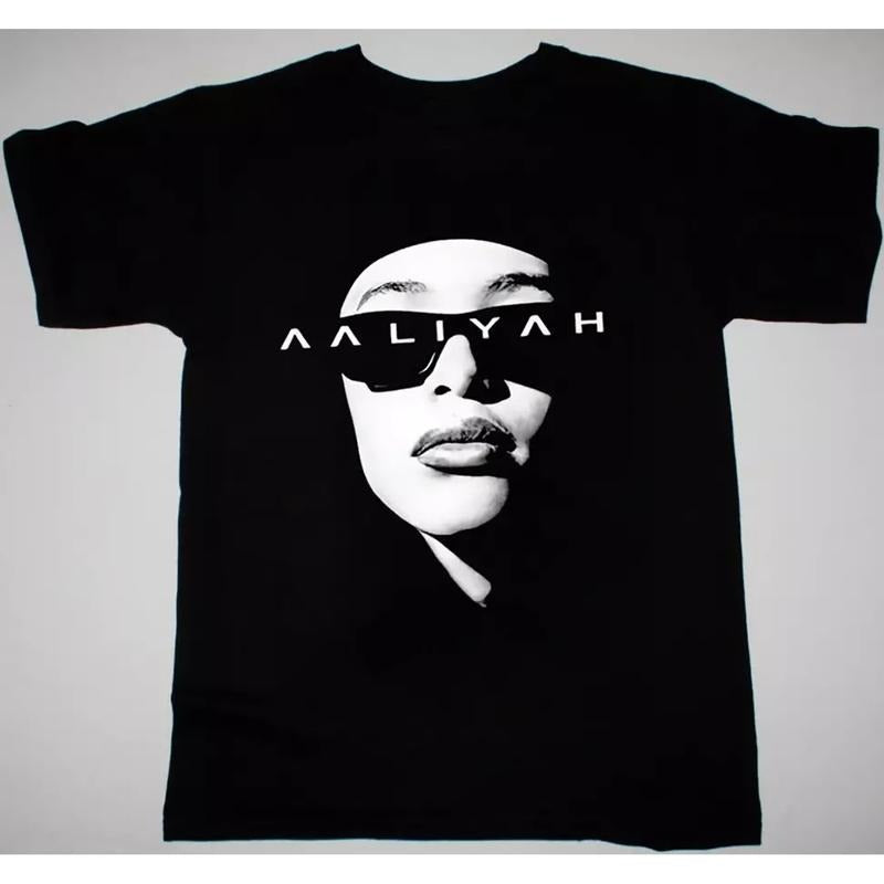 Aaliyah Short Sleeve Cotton T-ShirtT-SHIRT, UNISEX SHIRT, CREWNECK Hoodie, Sweatshirt | CiraTrend.com