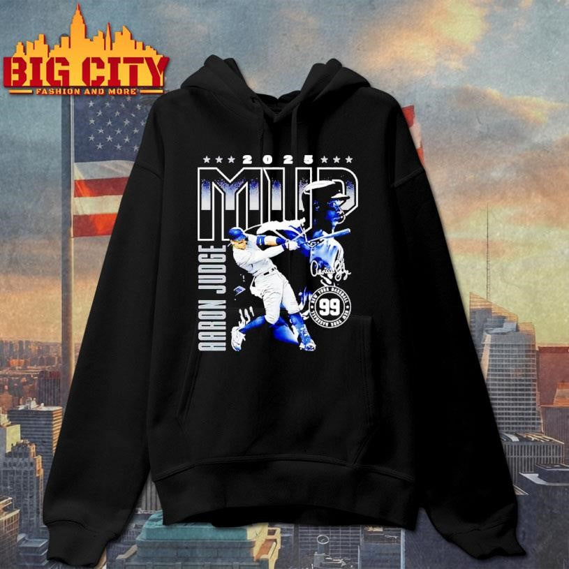 Aaron Judge New York Yankees 2025 MVP Signature Shirt