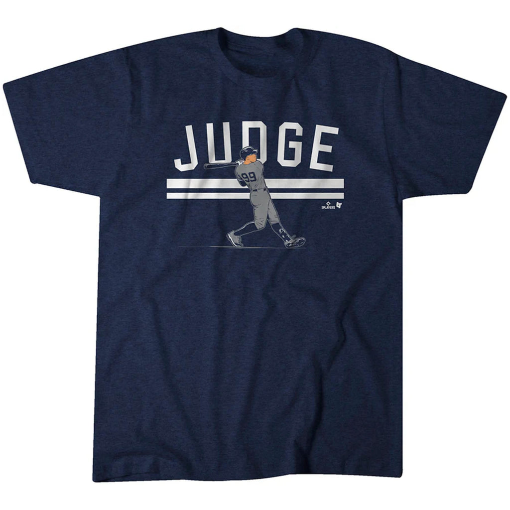 Aaron Judge: Slugger Swing - New York Baseball Adult Unisex Tee