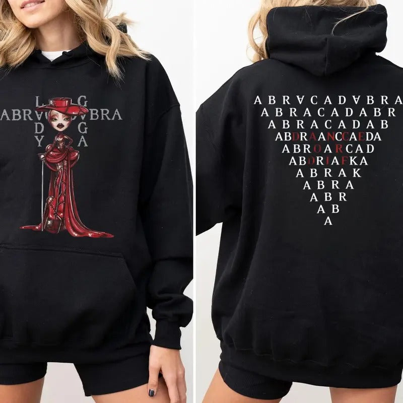 Abracadabraa Littlee Monster Merch, Pop Culture Fashion, Gaaga Fan Gift, Unisex Sweater Pullover Tee Hoodie, Sweatshirt