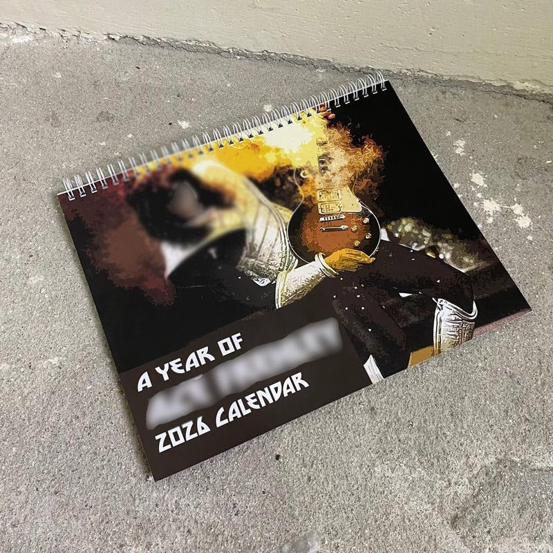 Ace Wall Calendar 2026 Legend Never Dies Thanks For Memories Calendar Tribute Gift for Rock Fans T-Shirts, Hoodie, Sweatshirt