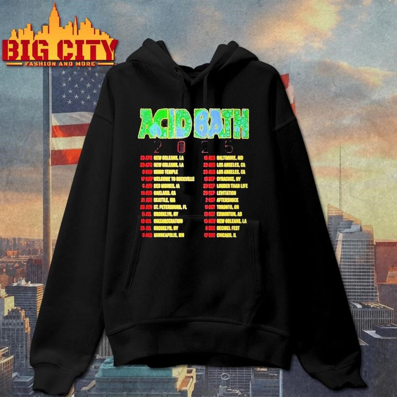 Acid Bath Merch American Tour 2025 Shirt