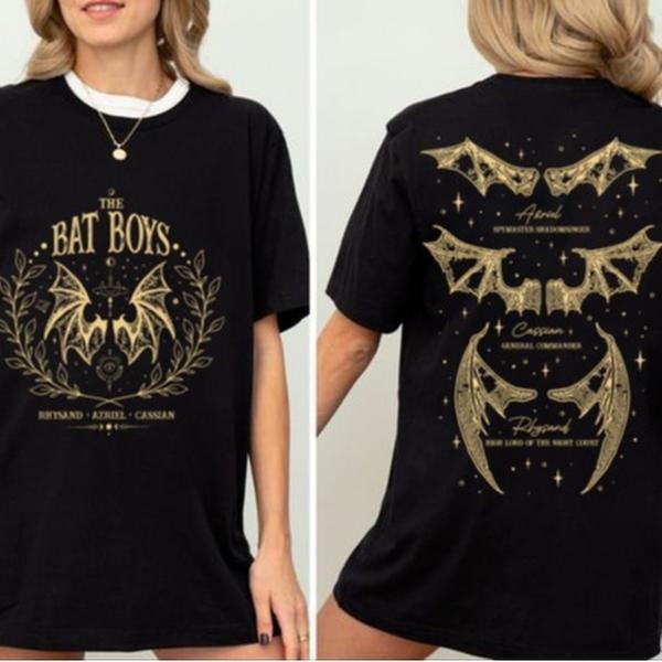 Acotar Merch Shirt, The Bat Boys Shirt, The Night Court Sweatshirt, A Court of Thorns and Roses Rhysand Cassian Azriel Shirt