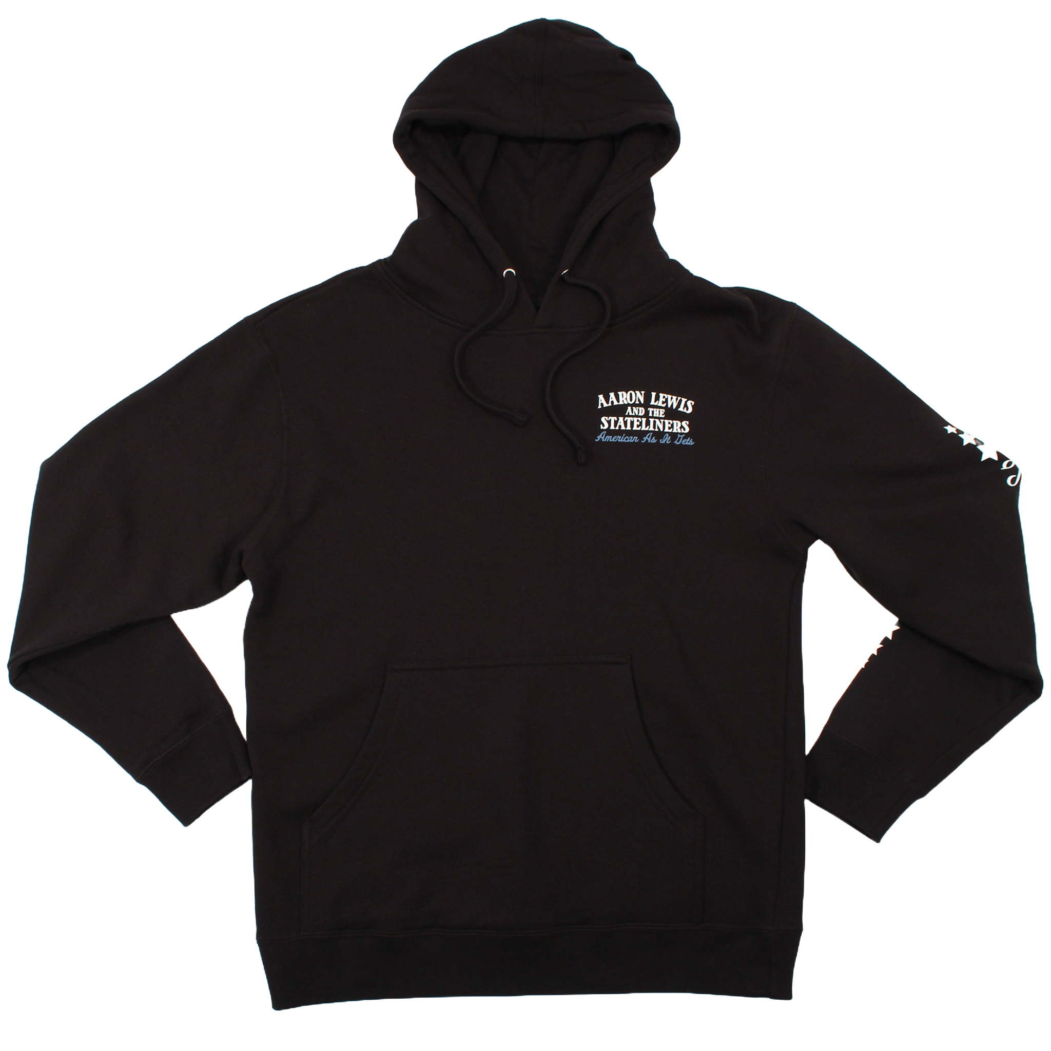 Aaron Lweis Uncle Sam Skull Pullover Mens Hoodie Black T-Shirts, Sweatshirt | CiraTrend.com (Image 1)