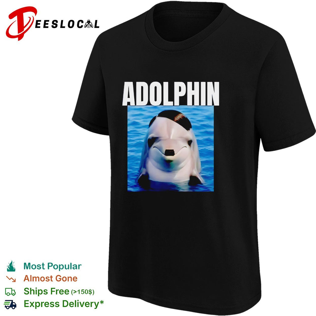 Adolphin Adolf Hitler x Dolphin Animal shirt