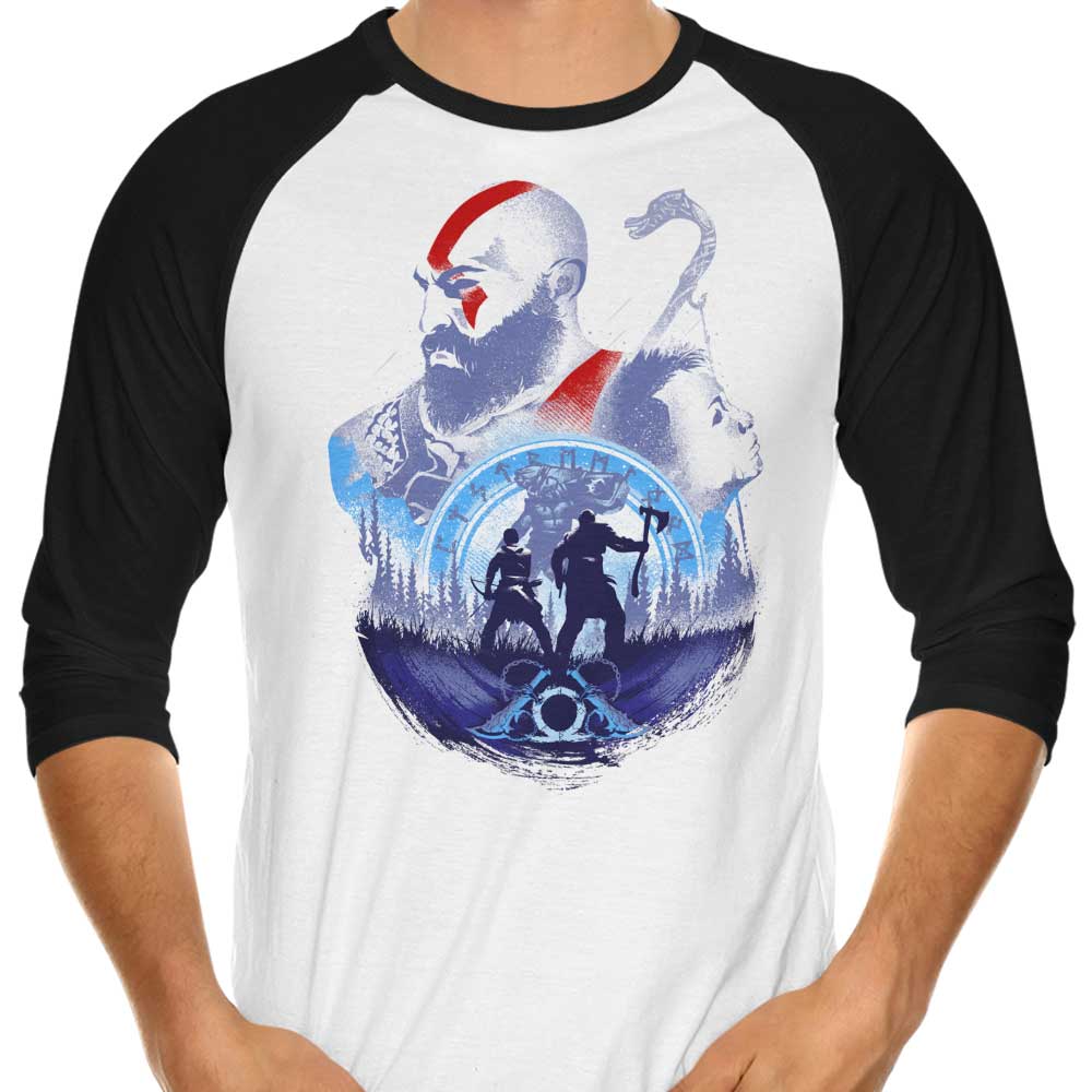 Adventures with My Father - 3/4 Sleeve Raglan T-Shirt Hoodie, Sweatshirt | CiraTrend.com (Image 4)