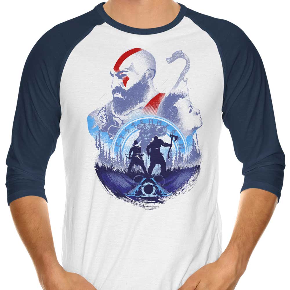 Adventures with My Father - 3/4 Sleeve Raglan T-Shirt Hoodie, Sweatshirt | CiraTrend.com (Image 1)