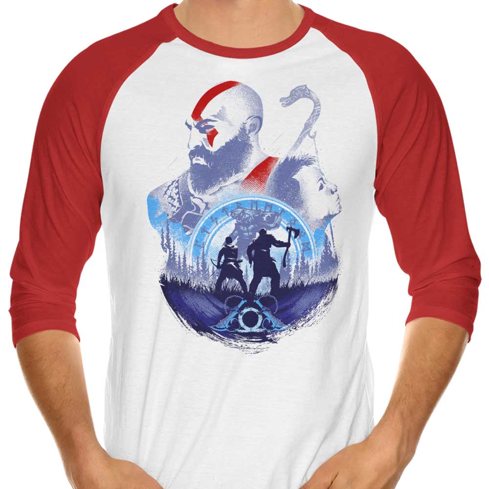 Adventures with My Father - 3/4 Sleeve Raglan T-Shirt Hoodie, Sweatshirt | CiraTrend.com (Image 3)