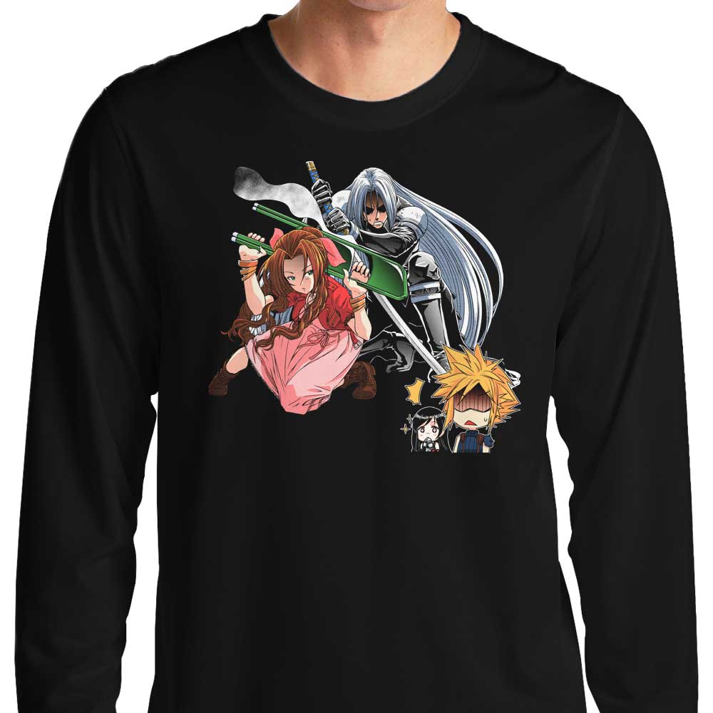Aerith Weapon Long Sleeve T-Shirts, Hoodie, Sweatshirt