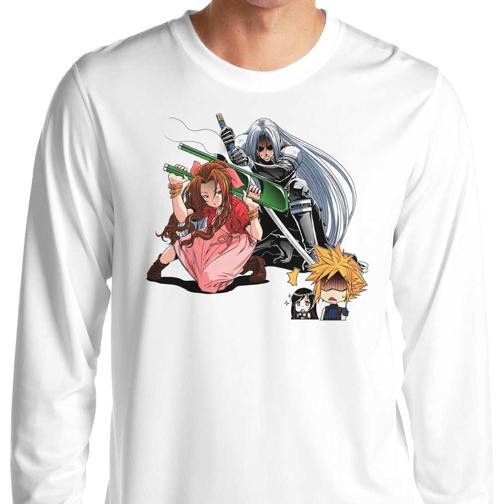 Aerith Weapon Long Sleeve T-Shirts, Hoodie, Sweatshirt