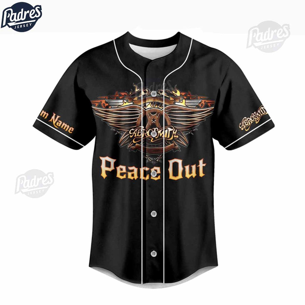 Aerosmith Farewell Tour Custom Baseball Jersey - Padres Jersey Oasis: Elevate Your Baseball Style Game
