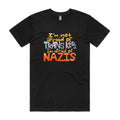 Afraid Of Nazis Tee Hoodie, Sweatshirt | CiraTrend.com (Image 1)