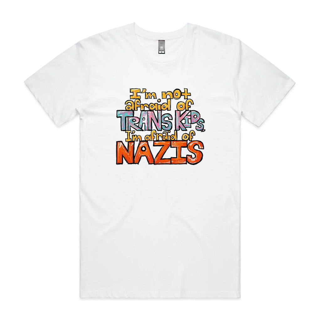 Afraid Of Nazis Tee Hoodie, Sweatshirt | CiraTrend.com (Image 2)