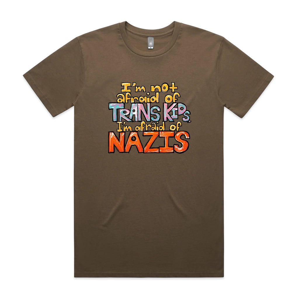 Afraid Of Nazis Tee Hoodie, Sweatshirt | CiraTrend.com (Image 4)