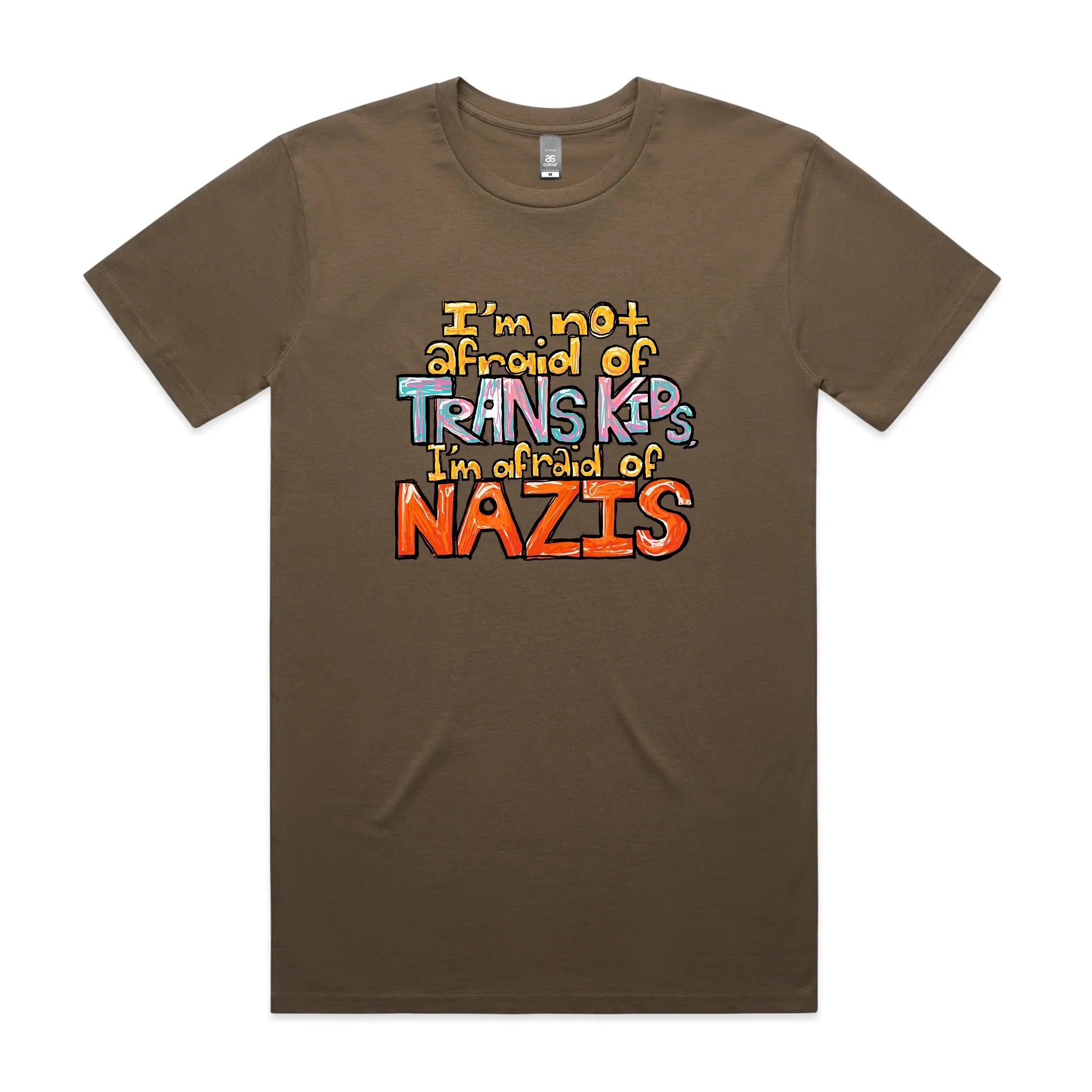 Afraid Of Nazis Tee Hoodie, Sweatshirt | CiraTrend.com (Image 4)