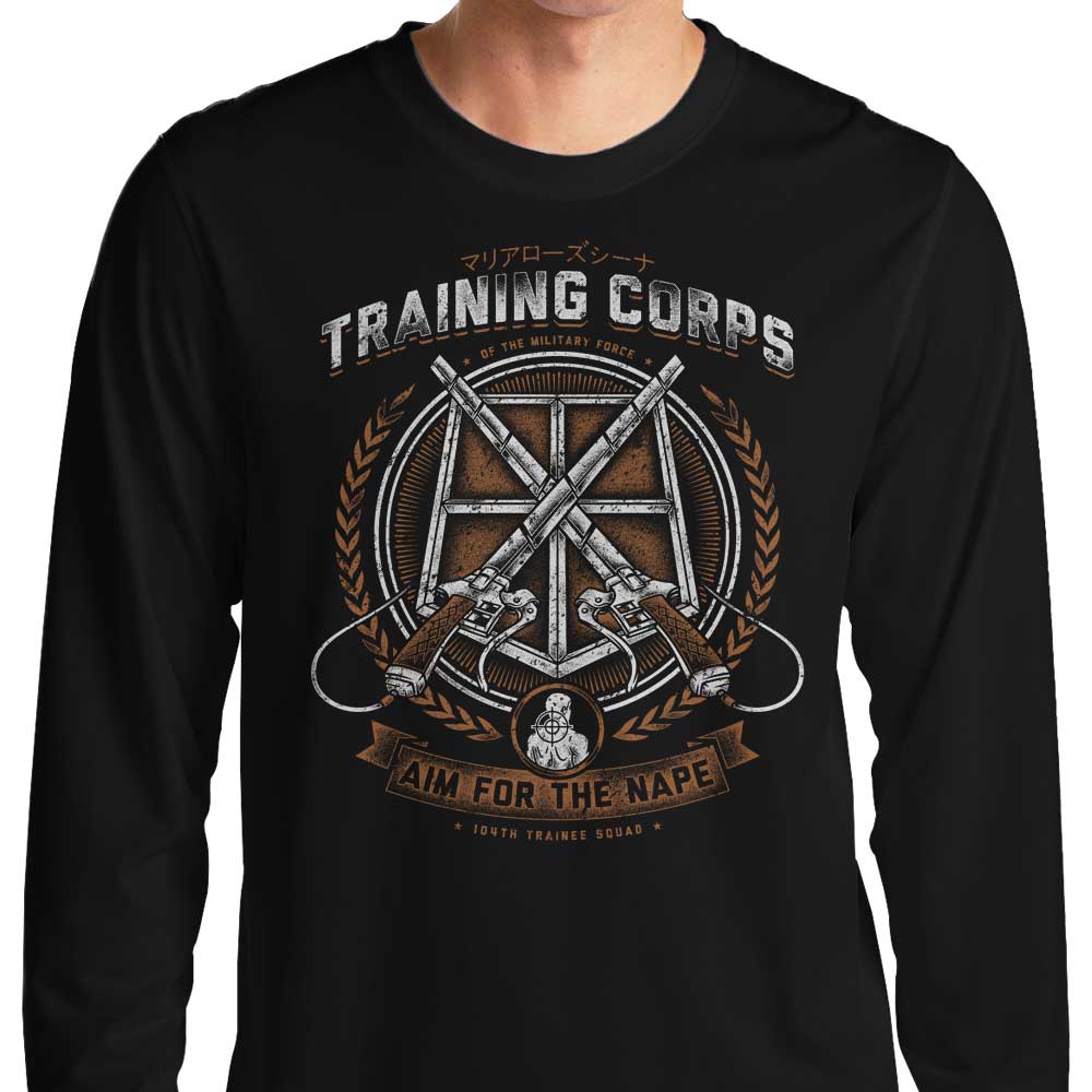 Aim for the Nape - Long Sleeve T-Shirt Hoodie, Sweatshirt | CiraTrend.com (Image 1)