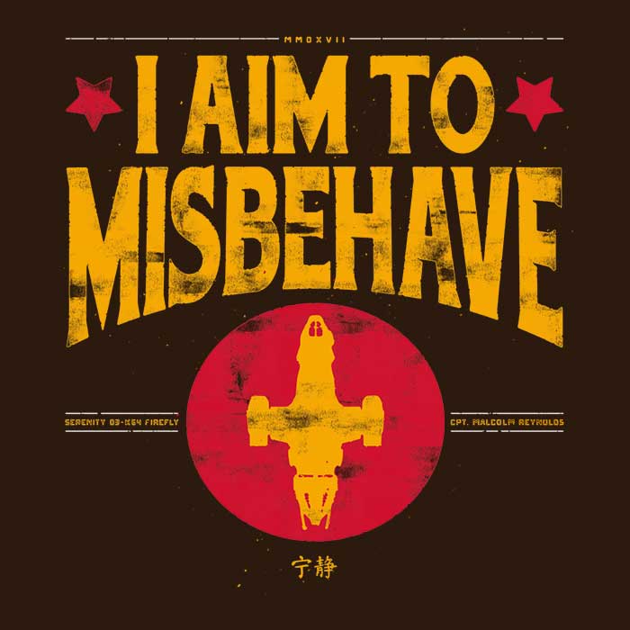 Aim to Misbehave - Long Sleeve T-Shirt Hoodie, Sweatshirt | CiraTrend.com (Image 2)